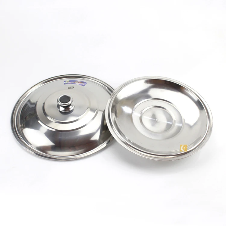 Hot sale stainless steel round cooker chinese style wok pan lid multifunction food cover