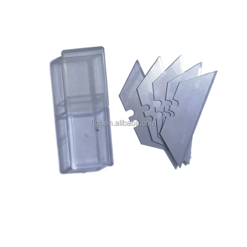 Retractable Utility Knife with 5-Piece SK5 Blades  Durable Aluminum Box Cutter  heavy duty knife