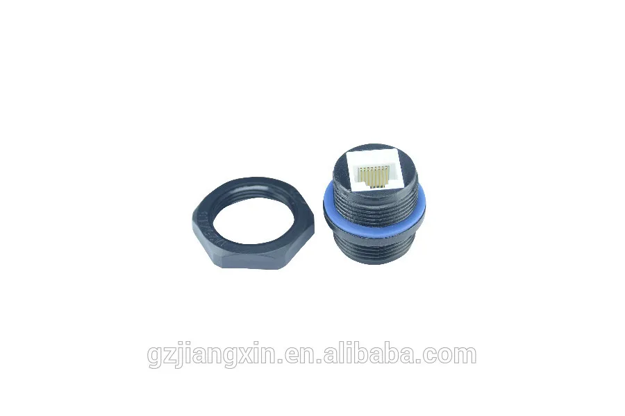 Новый дизайн 6 pin Электрический GIET-RJ45M25Z0-6A ip68 усилителя мощности высокое напряжение разъемов панель rj11 водонепроницаемый