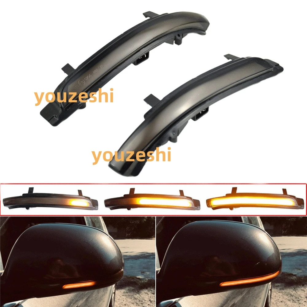 2pcs LED Side Mirror Turn Lamp For Skoda Octavia Hatchback Estate 2009-2013 Indicator