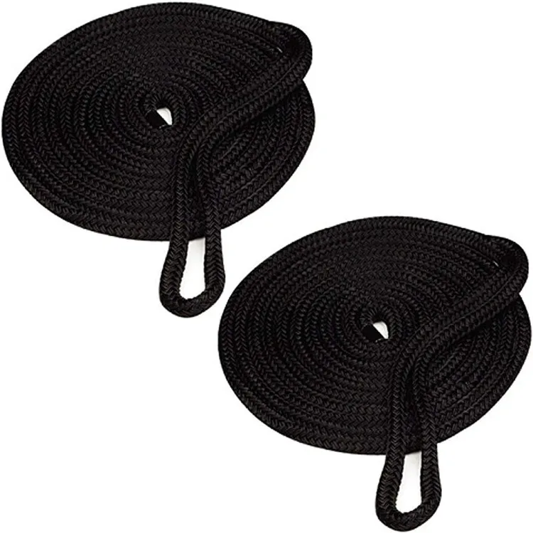 High Performance Double Braided Nylon Polypropylene Dock Line for Anchor Boat Mooring Rope