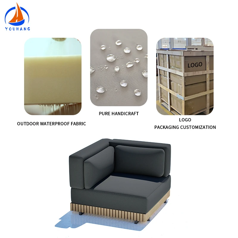 Fuera Traje Muebles De Patio Cantilever Terrace Out Gazebo Waterproof Sofa Outside Lounge Outdoor Setting Furniture Garden Sets