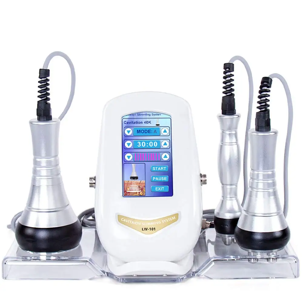 3 in 1 40kHz body massager slimming machine radio frequency skin tightening device RF skin care beauty equipment