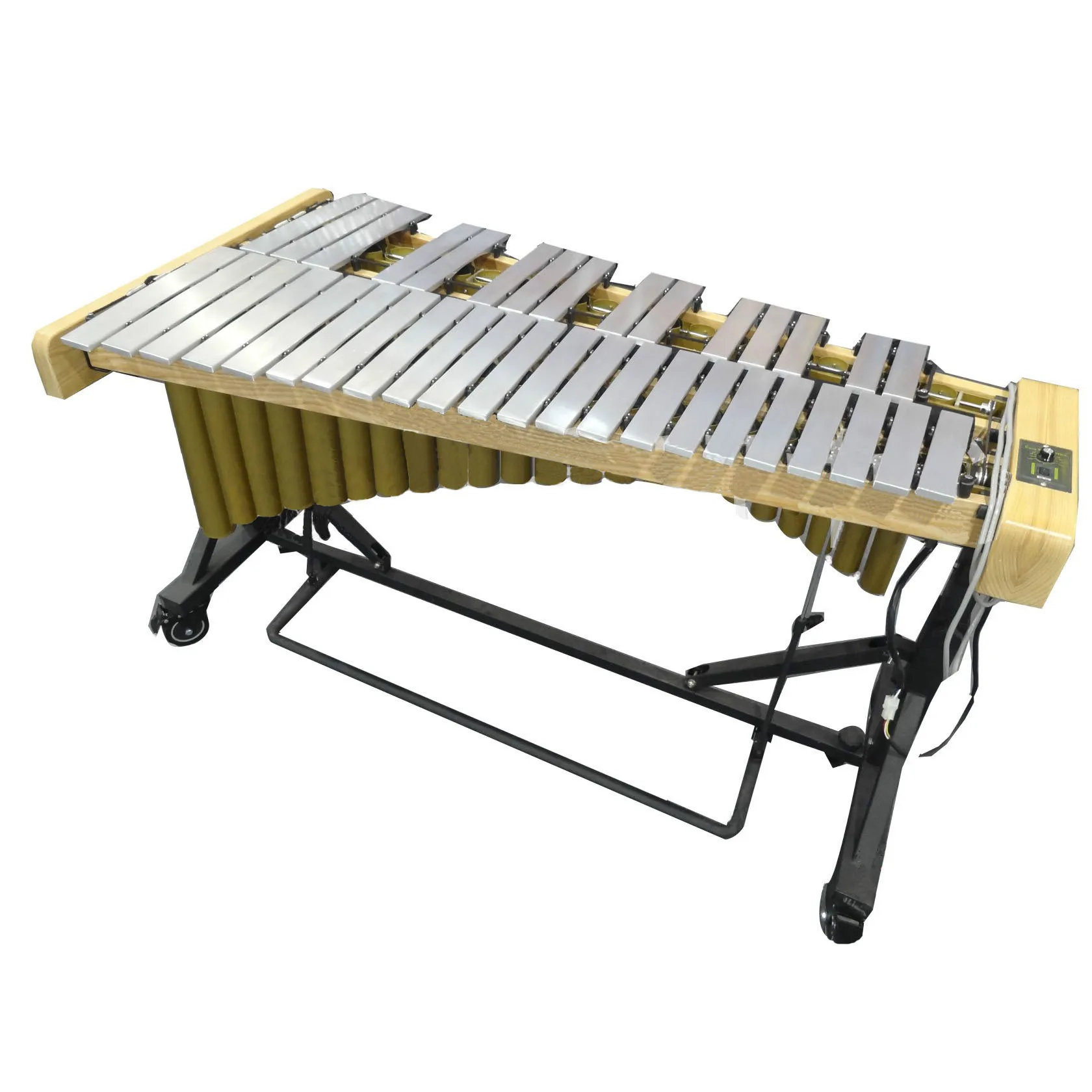 Профессиональный 37-тональный Электрический вибрато маримба 37-клавишный алюминиевый пластинчатый пианино игра на арфе школьный инструмент вибрафон