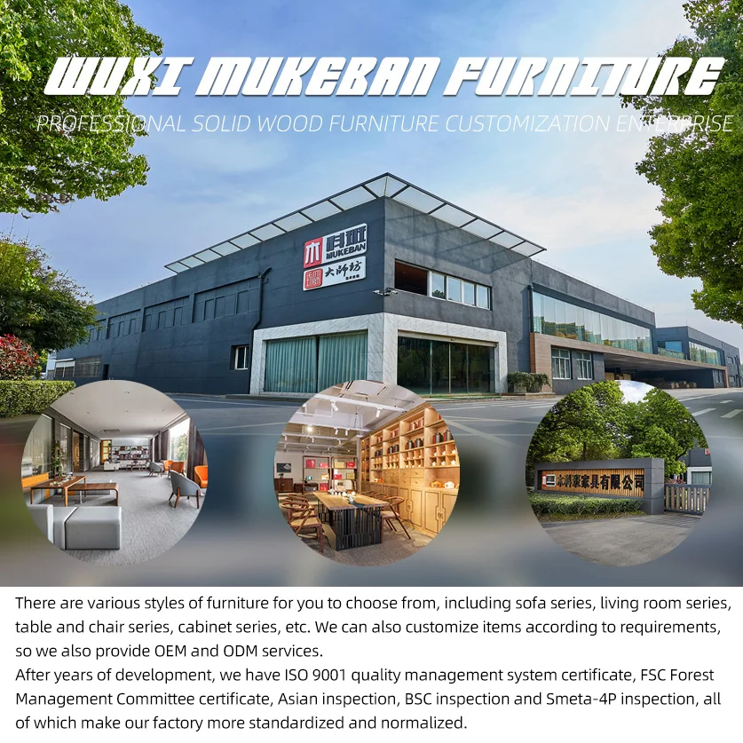 New Style Modern Solid Wood Nightstand Bedroom Bedside Table