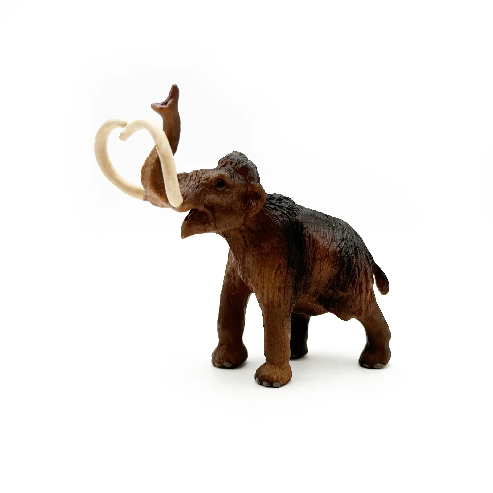 Wildlife Realistic High Quality PVC Plastic Animal Figure Toys Realistic Eco-friendly Animal Mammoth Baby Figure Toys