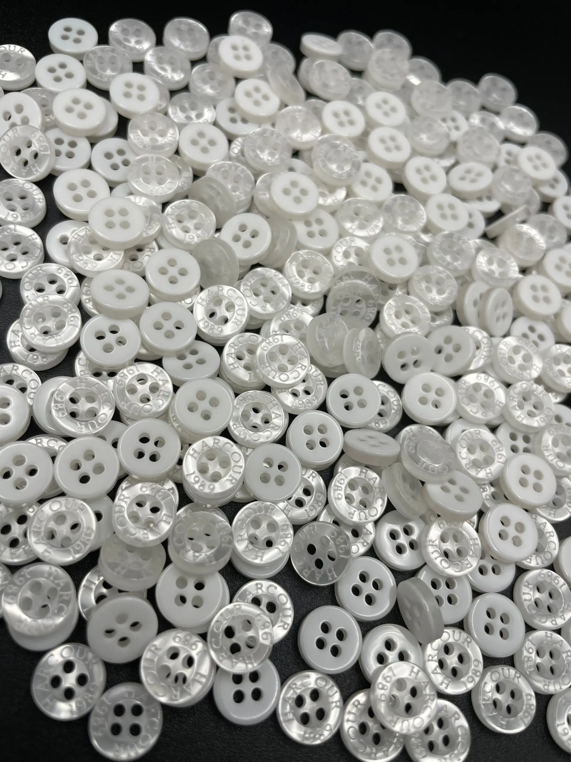 Pearl Shell Bulk Sewing Buttons, 10mm/12.5mm/15mm/18mm/20mm Buttons