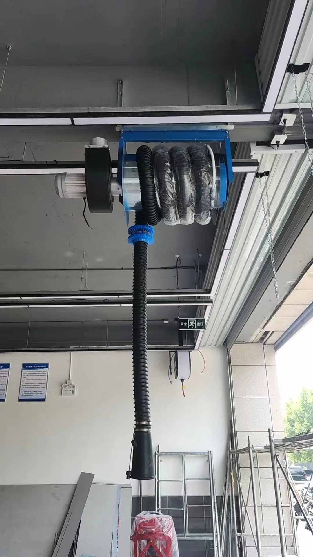 Cheap Factory Price Manual Exhaust Control Drum  Advanced Manual Drum Exhaust  Drum exhaust fan