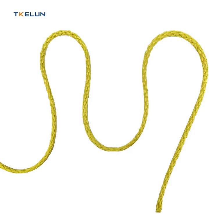 2.8mm 12 Strands High Strength Wear UV Resistance Uhmwpe Ropes With Coating For Splicing