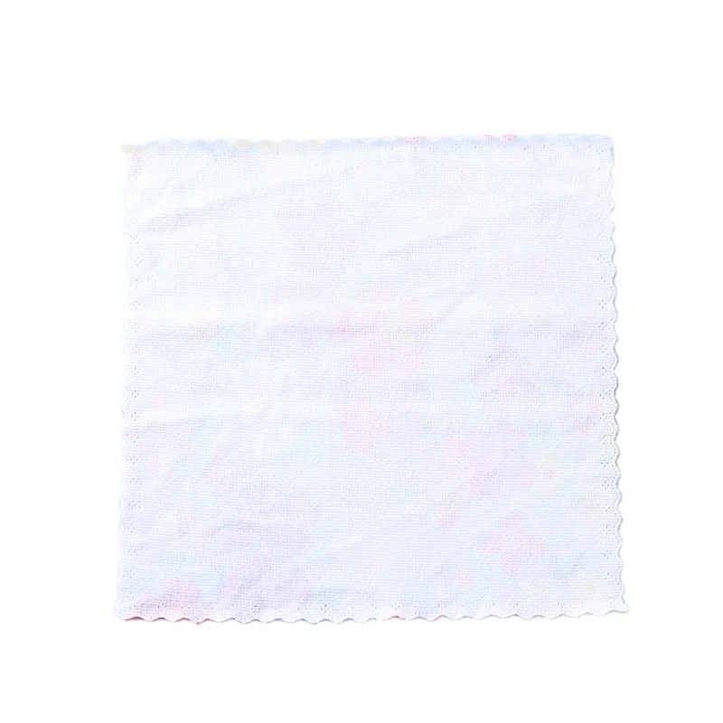 Men And Ladies Custom Printed Pocket Square velvet White Handkerchief women handkerchiefs