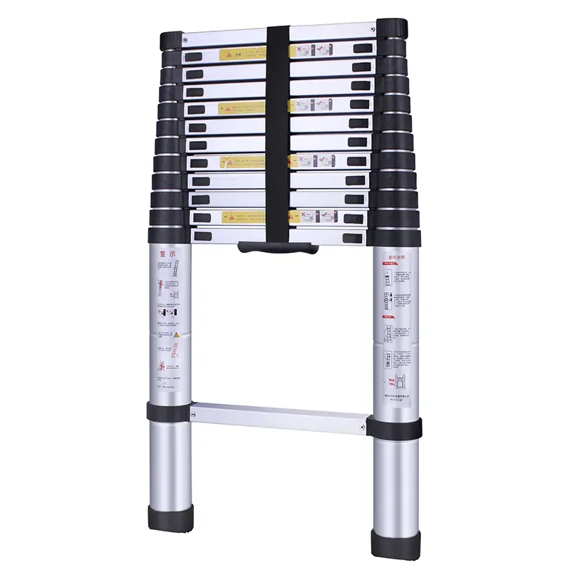 Uni-Silent 150kg Easy Carry Convenient Industrial Steps Folding Telescopic Aluminum Ladder FL-T1020