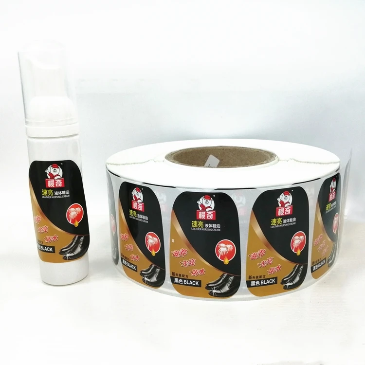 2024 Wholesale Waterproof Removable Adhesive Label Sticker Roll for Products Packages