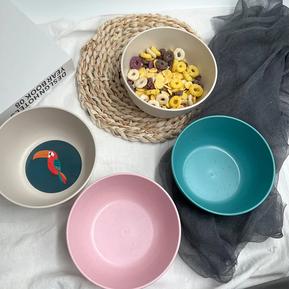 RPET customized cute wholesale bowl for sale reusable bowls custom unique plastic bowls