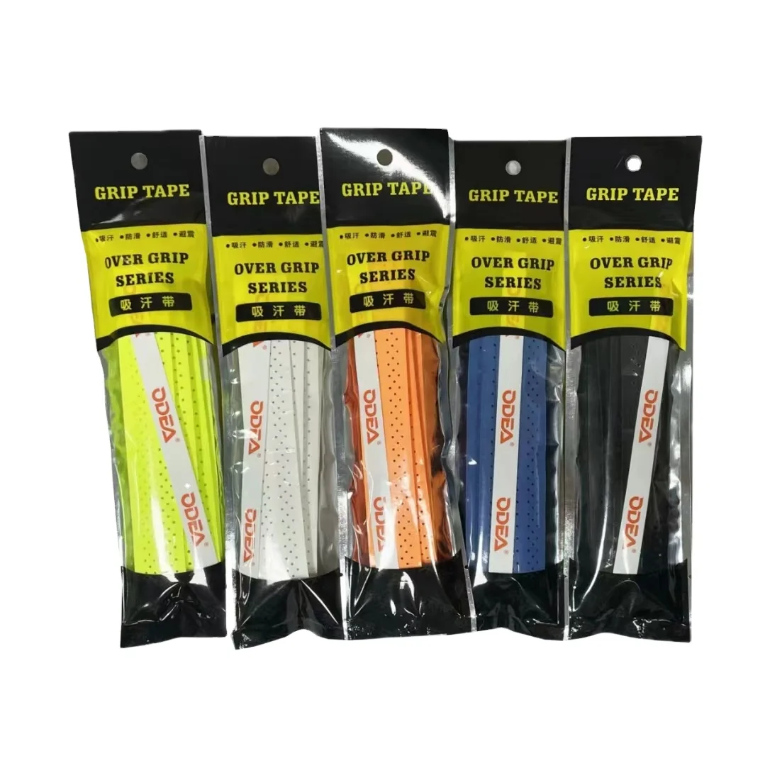 Breathable Overgrip for Tennis Padel Pickel Badminton Racket Grip Factory Wholesale Sticky Custom