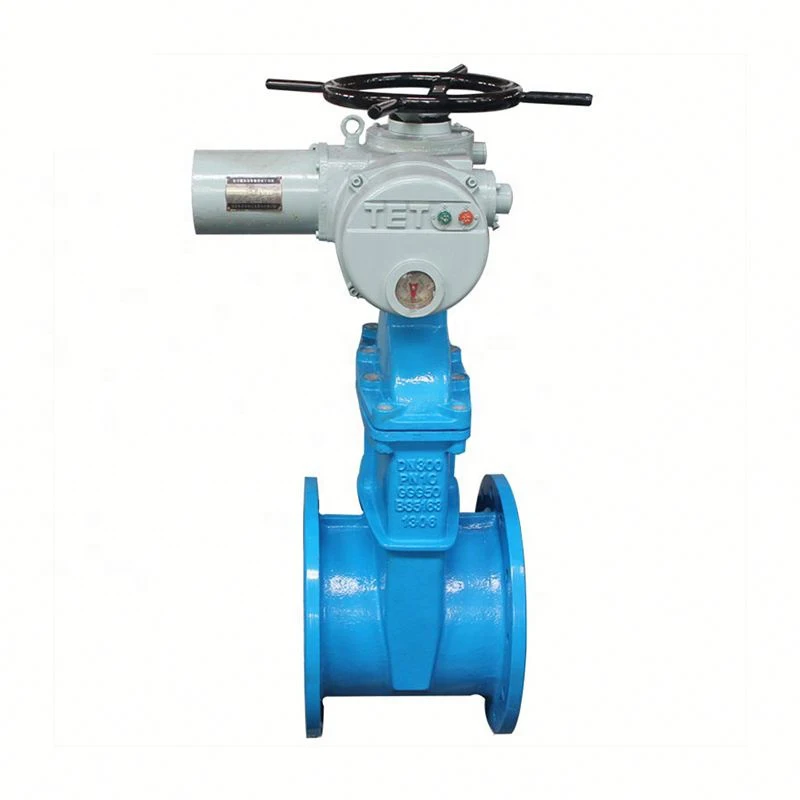 Reset Motorized  Motor Operated Power Down Cast Iron, Ductile Iron Electric Actuated Gate Valve
