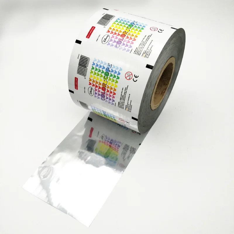 
Excellent quality food packaging aluminum foil film roll laminated aluminum foil film 