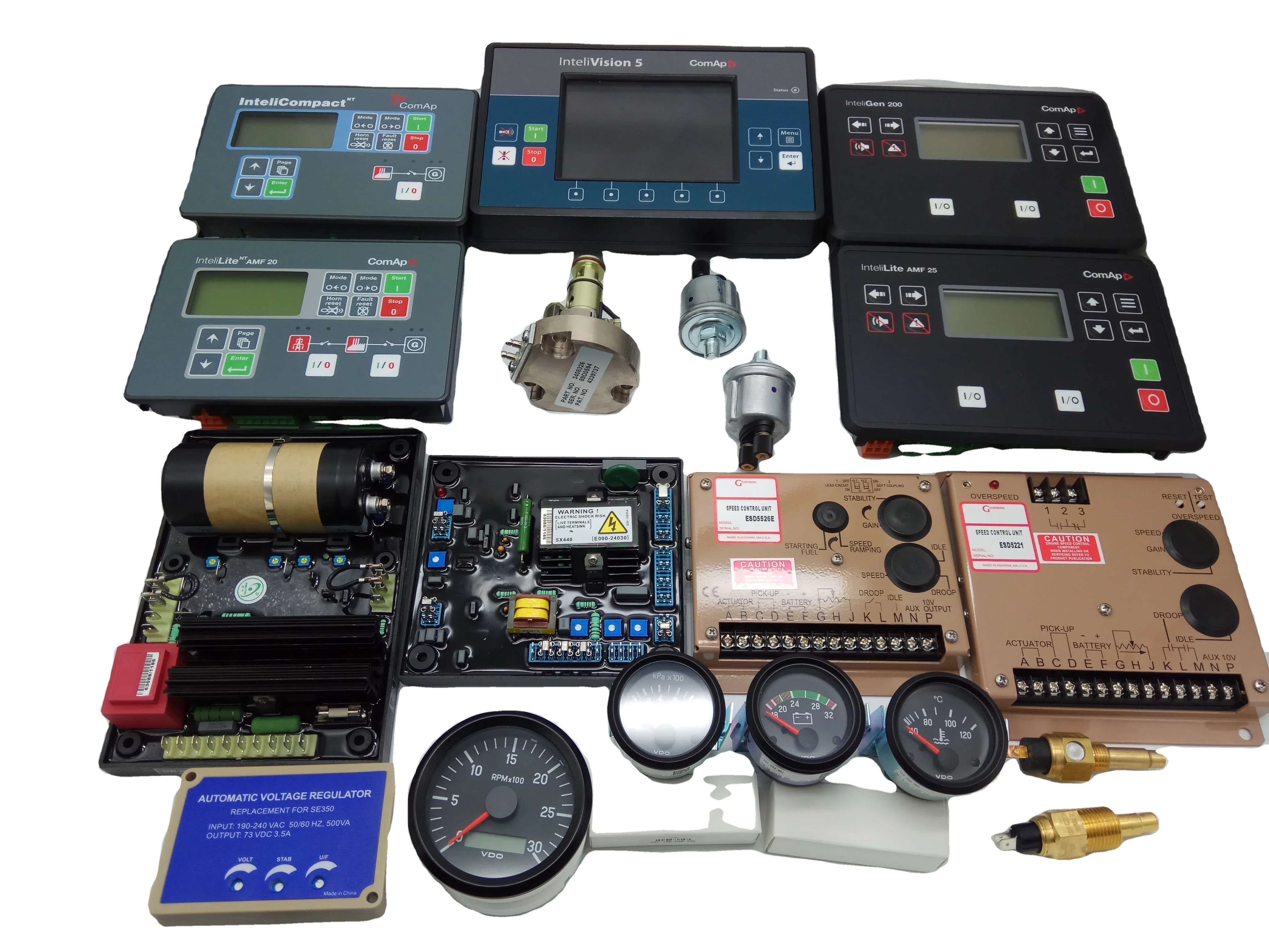 Generator Genst Electronic Speed Control Unit Speed Governor Controller ESD5500E (ESD5522 ESD5330 ESD2241 ADC100-24 ACD110-24