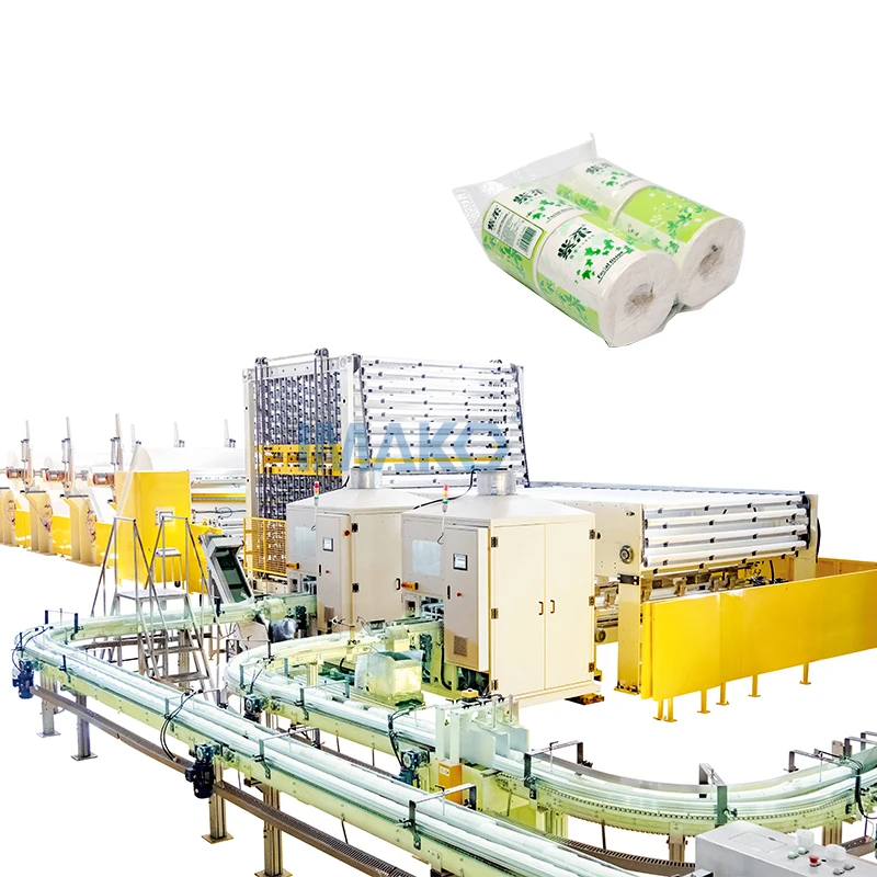 High Efficiency Automatic Kitchen Paper production Line Embossing Equipment Toilet Paper Machinery