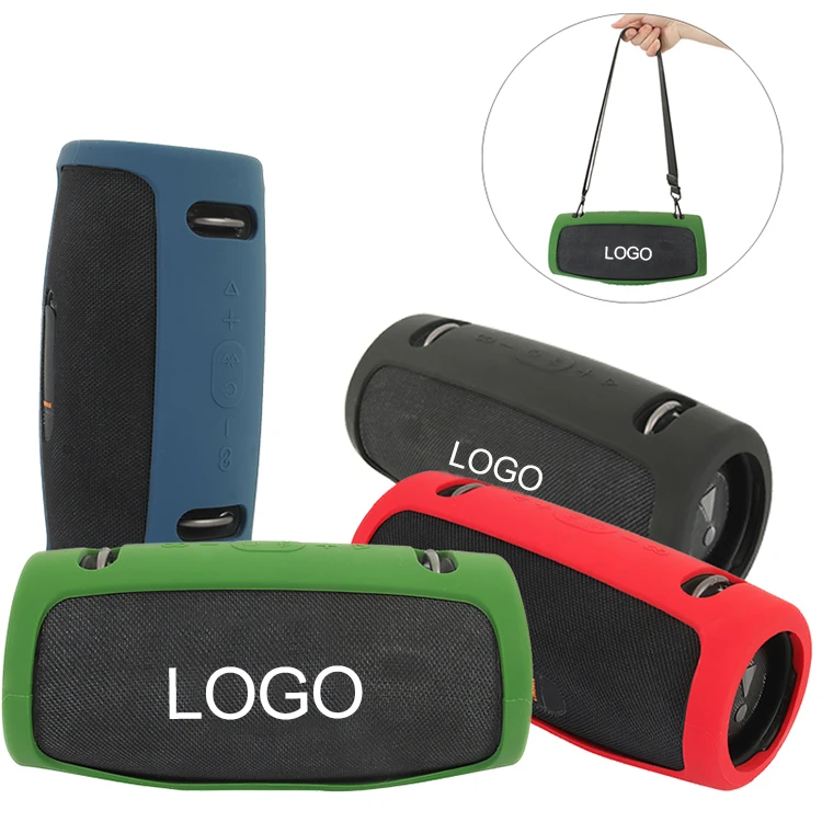 Portable Waterproof Speaker Silicone Carrying Cover Case Crossbody With Strap For Jbl Xtreme 3