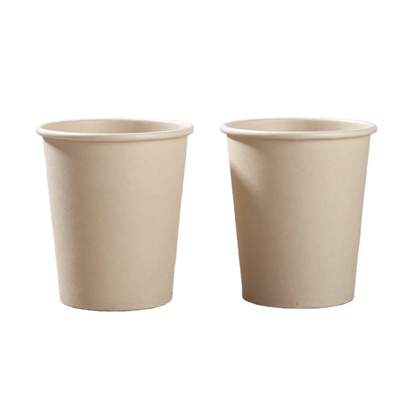 Fashion Eco-Friendly Fiber Eco Friendly Biodegradable  Bamboo paper coffee cup