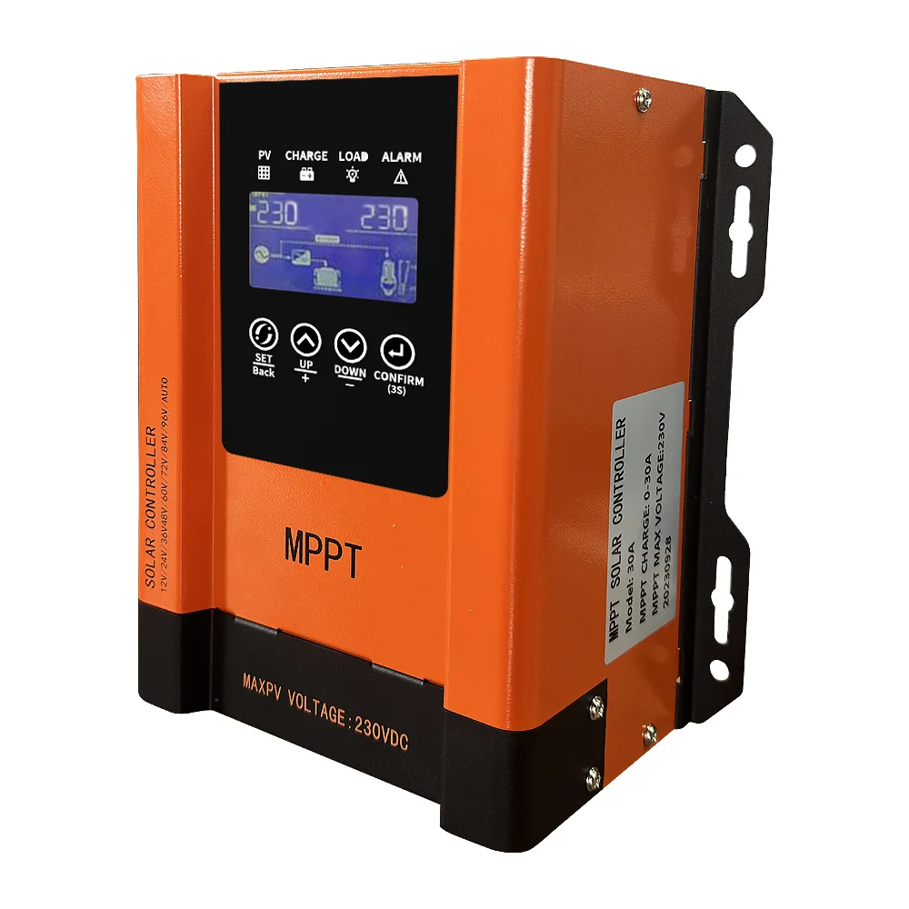 MPPT солнечный гибридный контроллер 12V 24V 36V 48V 60V 72V 84V 96V Auto 30A 40A 50A 60A солнечного заряда