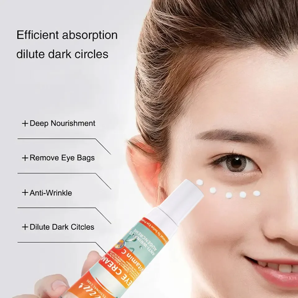 Liru Revitalize Your Eyes with Instant Brightening Eye Cream for Dark Circles Puffiness and Youthful Radiance ready store water