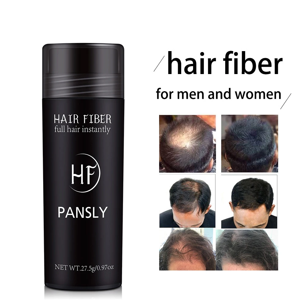 Hair Building Fiber Natural Styling Powder Loss Bald Fibre Pack Building Hairline Optimizer Dense Hair Natural Thicken