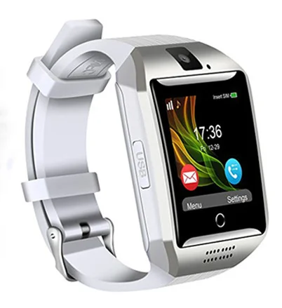 Q18 Smart Watch With Camera BT Smartwatch 2021 SIM TF Card Slot Fitness Activity Tracker Sport Watch Android