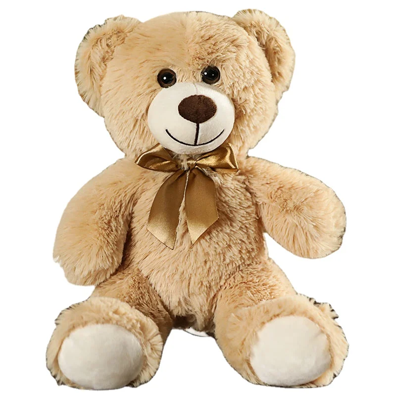 Wholesale Hug Bear Bow Tie Plush Toy Valentines Bear Stuffed Toy Bear Doll Soft Gift Stuffed Animals