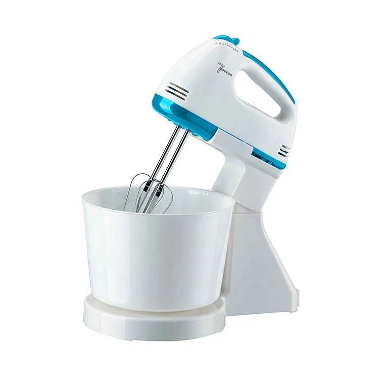 CX-6620 Tilt Head Countertop Color Body Hand Mixer 7 Speed  Bread Dough Hand Mixer For Bakery