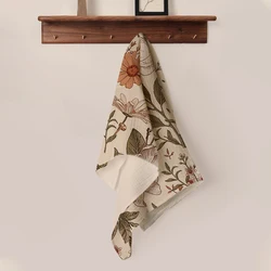 Great fabric material very well made soft touch double layer muslin cotton gauze kitchen napkin