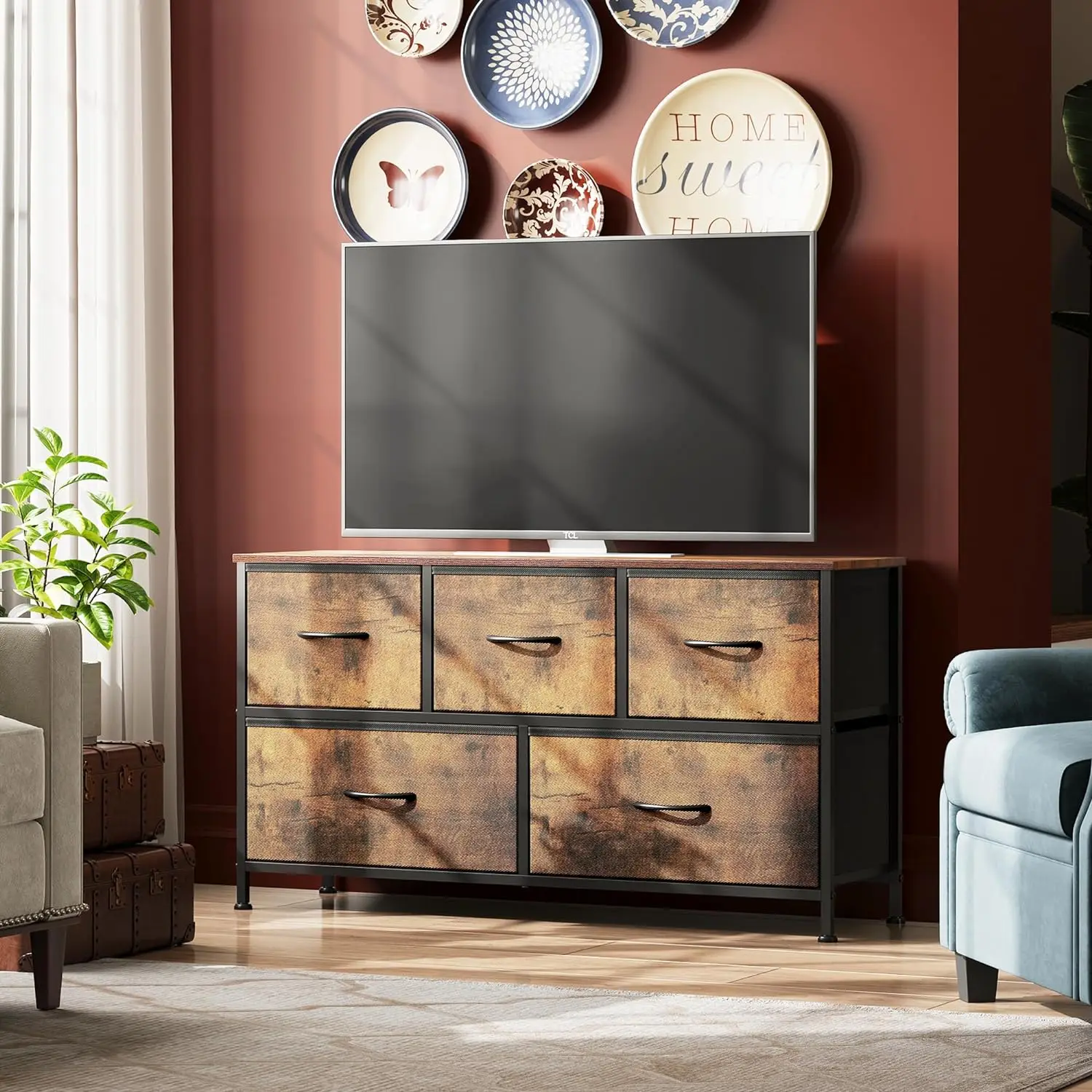 Modern Bedroom Furniture Storage 5 Drawers Chest Of Drawer Dressers For Bedroom Cabinet