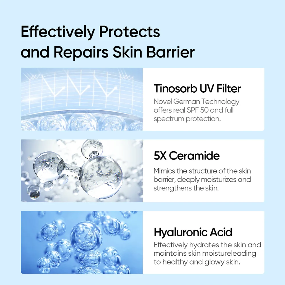 OEM Sunscreen 5X Ceramide Serum Sunscreen Stick SPF50 PA++++ Skincare Sunblock Skin Barrier