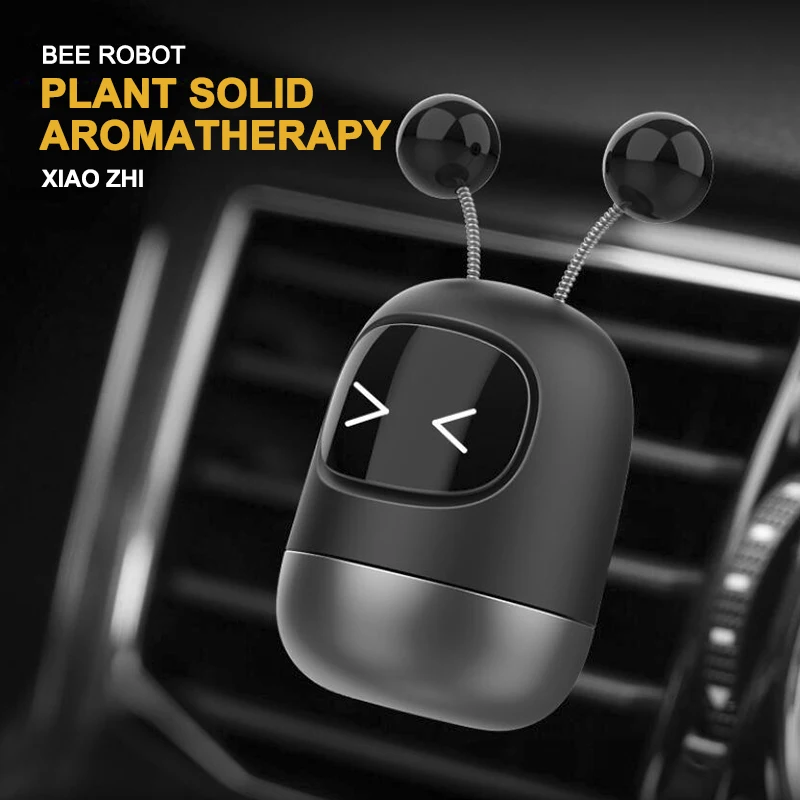 Hot Selling Car Air Freshener Auto Creative Mini Robot Vent Clip Perfume Aromatherapy Auto Interior Accessories