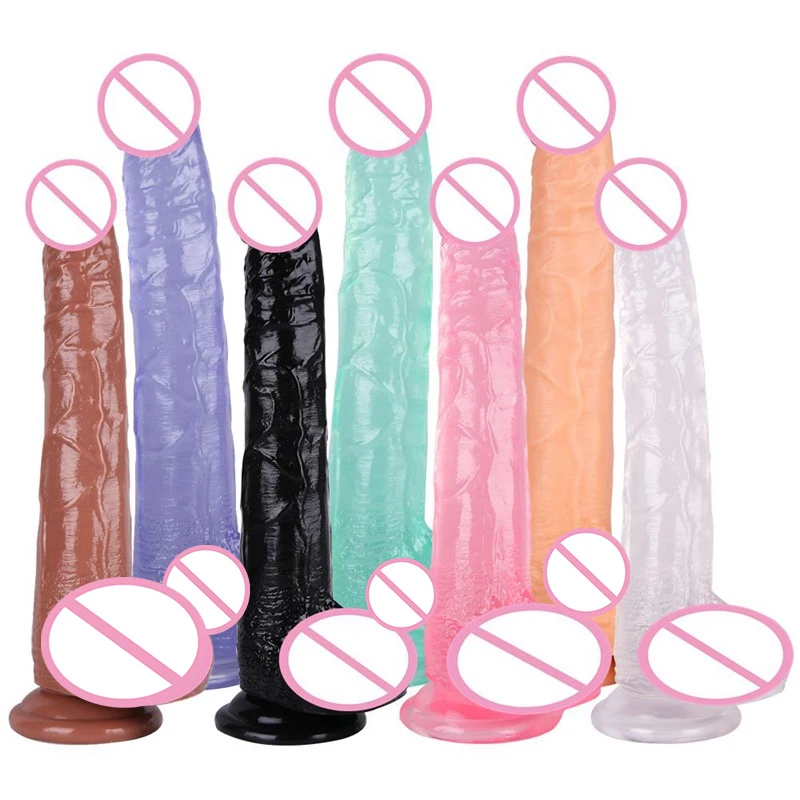 Delightor 12 Inch Pointed Simulation Big Penis Sucker Long G-spot Dildo Masturbation Men And Women Thrusting Massage Vibrator