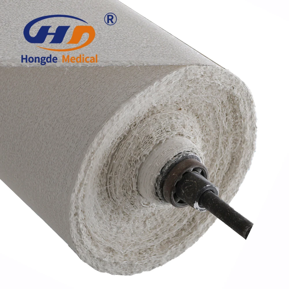 Factory Manufacturer Jumbo Bandage Roll Bandage Hydrophilic Absorbent Medical Disposable Consumables Jumbo Bandage Roll