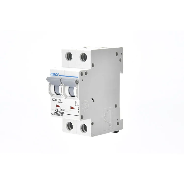  CSQ GLOB7N(L7N) 1P 63a MCB типы автоматических выключателей электрические выключатели для продажи мини-автоматический