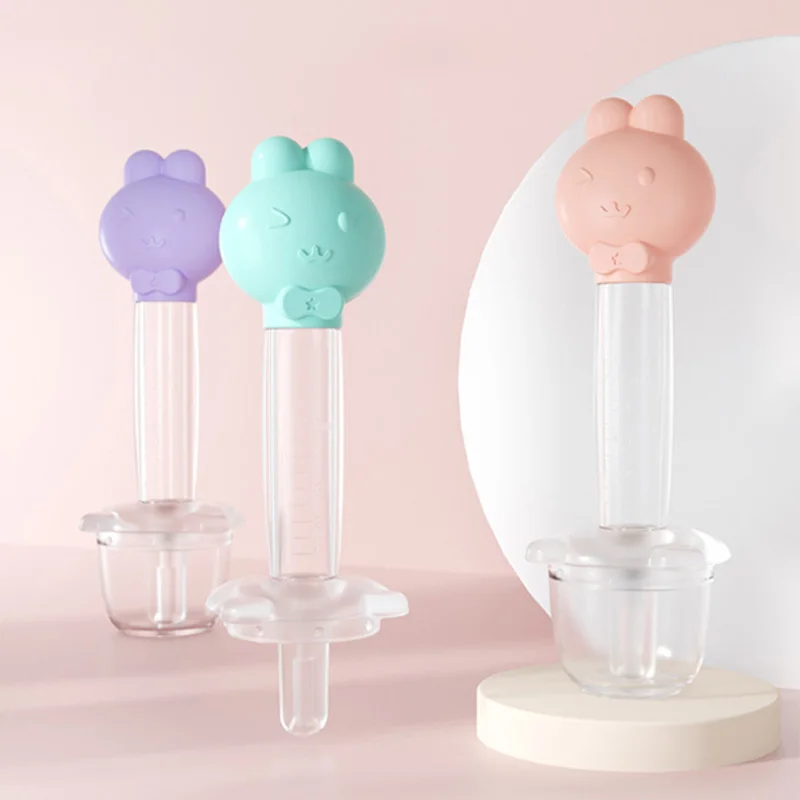 Newsun Baby Care Product  Kids Drugs Feeder Baby Medicine Pacifier Oral Liquid Syringe Juice Medicine Slow Feeder