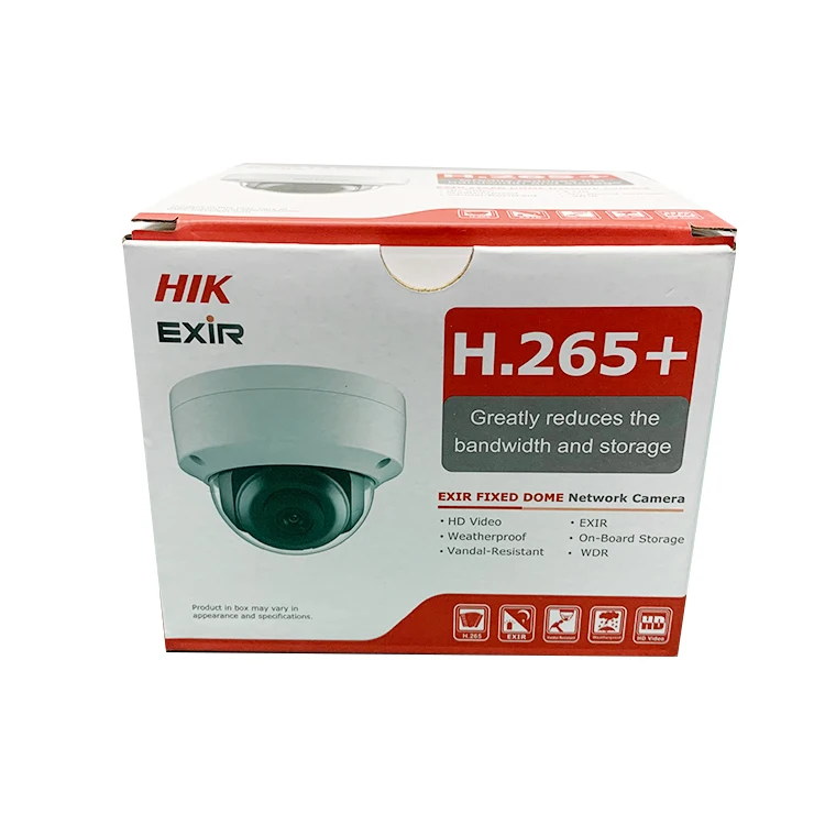 Hik 8MP Dome Security Camera DS-2CD2183G2-I DS-2CD2183G2-IS 120DdB WDR HD 4K Network Camera