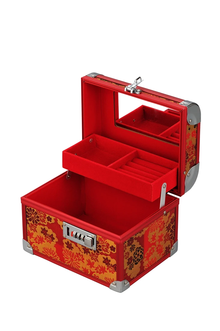 Очень большой косметический футляр для косметики, коробка для хранения ювелирных изделий, косметики, ногтей