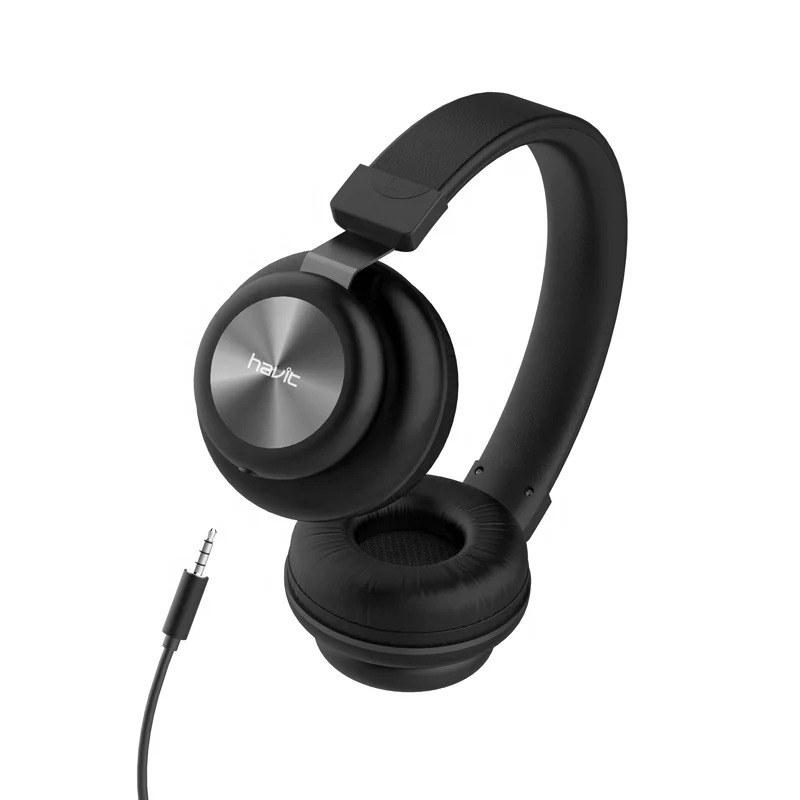  HAVIT h2263d оптовая продажа стерео студийные музыкальные наушники Сайлент диско проводные гарнитура с