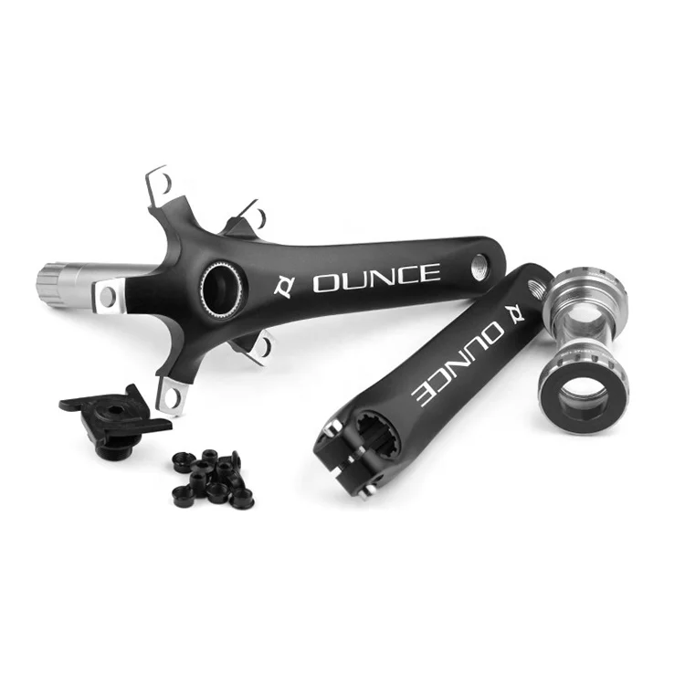 PROWHEEL OUNCE-TT Aluminum Alloy 110BCD 170mm 172.5mm Cranks Road Bicycle Crankset with BB Bottom Bracket