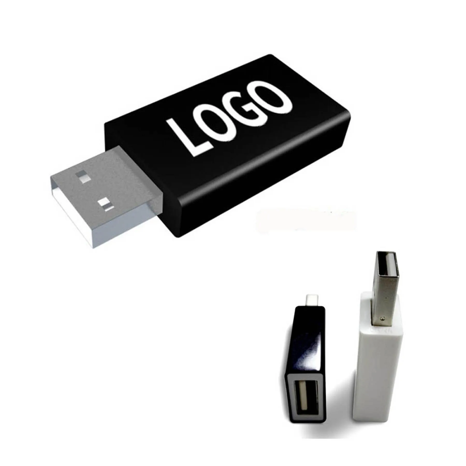 Fast charging plastic data protector USB data blocker for secure charging