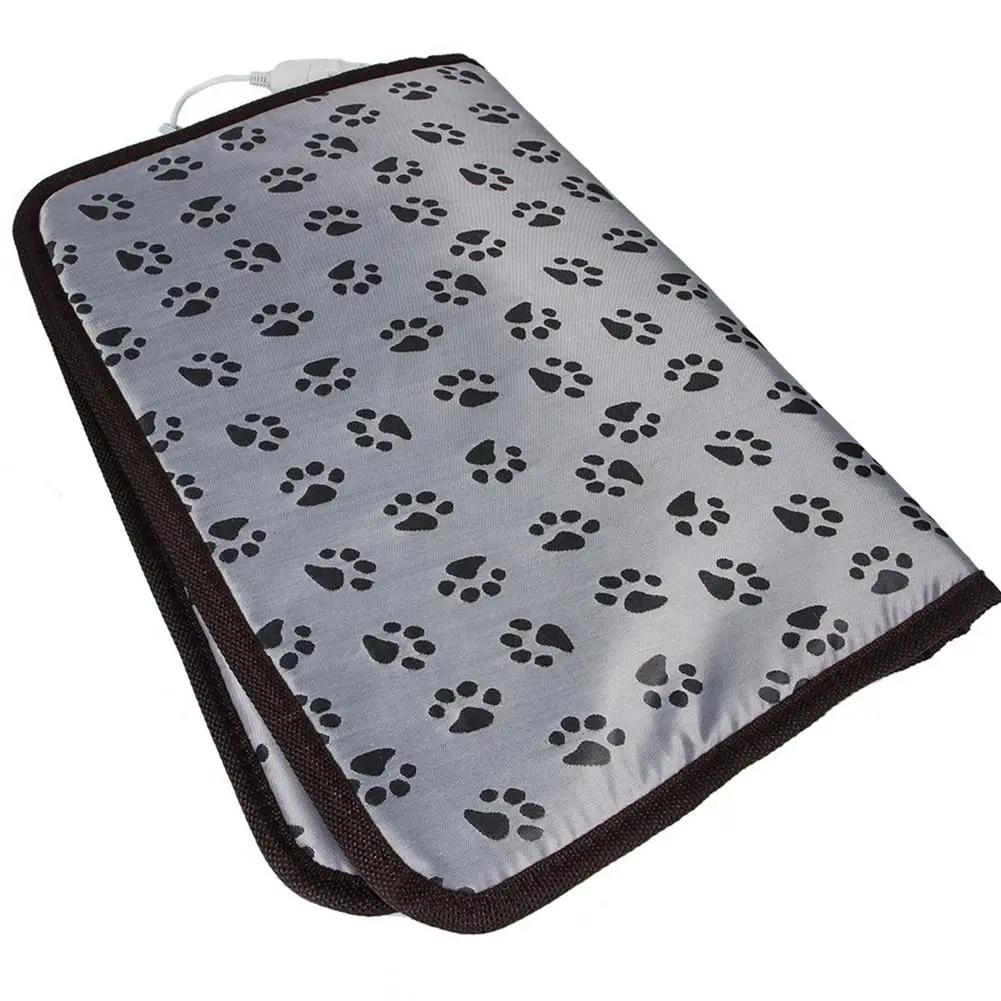 Pet Electric Pad Dog Winter Heating Mat Adjustable Temperature Cat Body Warmer Carpet Waterproof Animal Electric Blanket