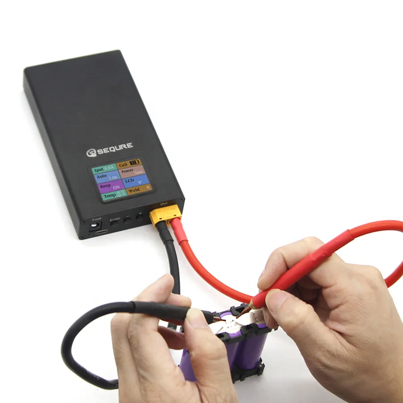 Hight Quality 1.8 Inch Color LCD High-Temperature Reminder Portable Spot Welder Mini Welding Machine