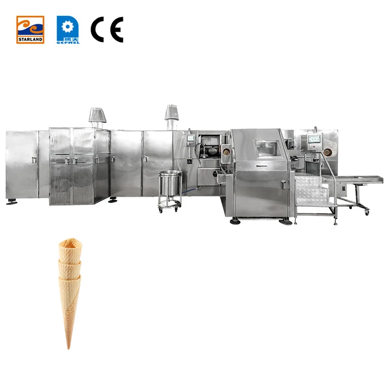 Productivity Barquillo Cone Making Machine With Adjustable Speed