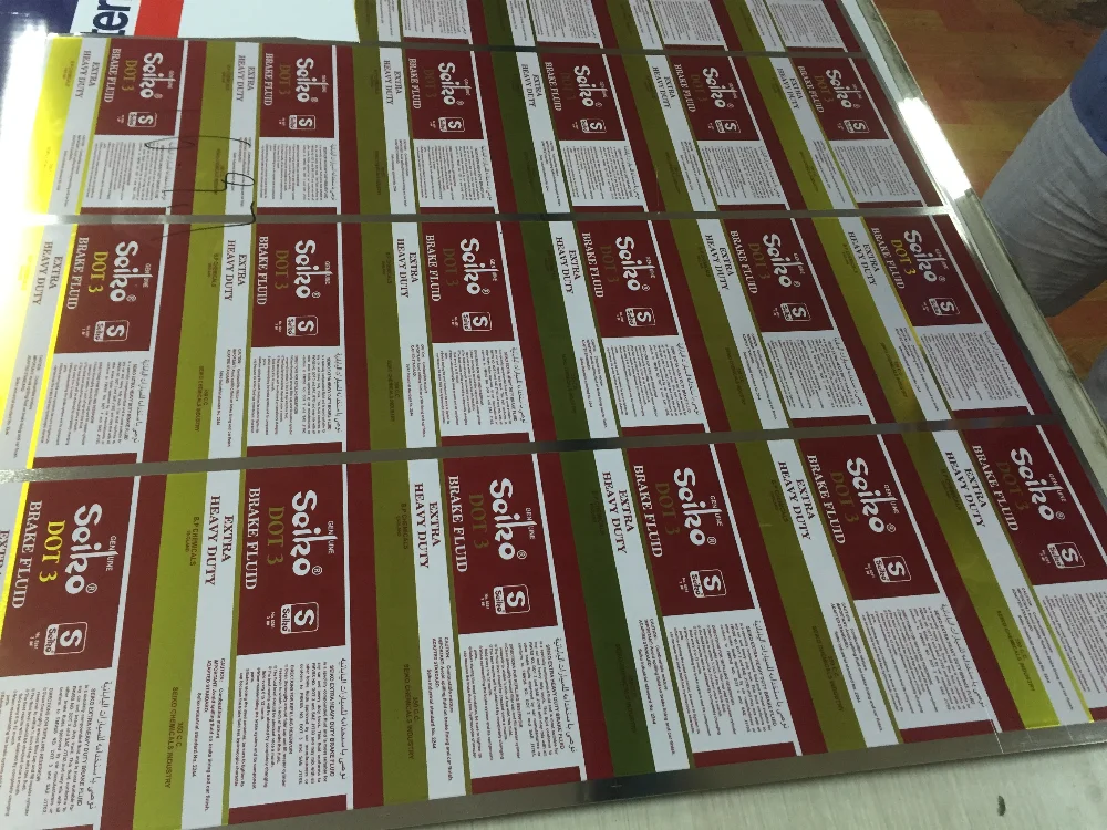 
printed tinplate sheet with 4 color for spray cans GR-058 