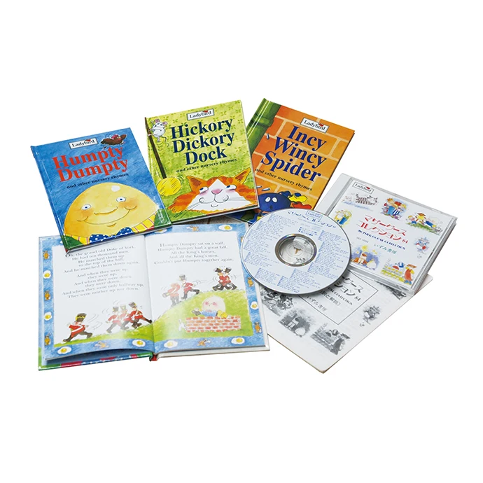 English poetry rhythm language education life introduction 84 songs CD craft picture book kid
