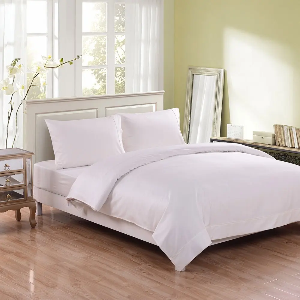 PURE BAMBOO Sheets King Size Bed Sheets 4 Piece Set Genuine 100% Organic Bamboo Luxuriously Soft & Cooling Double Stitching