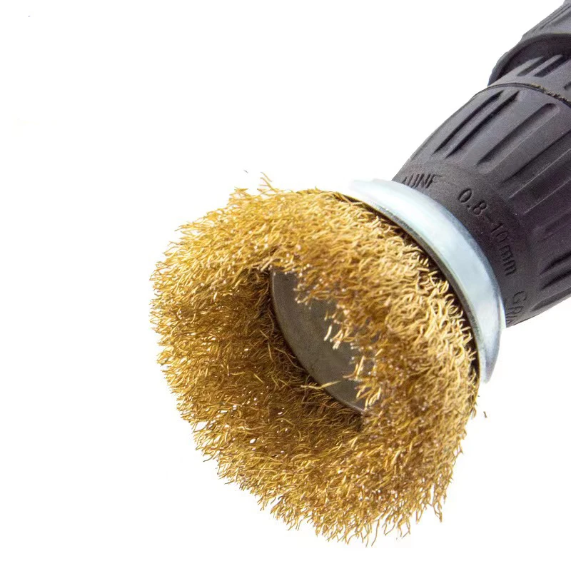 High Efficiency Wheel Brush High Strength Steel Wire Brush Wearable Steel Wire Brush Wheel